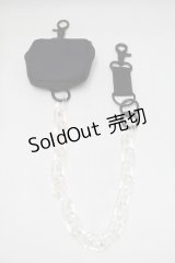 GOTH / ウォレットチェーン  黒 S-25-11-02-033-GO-TO-HR-ZS