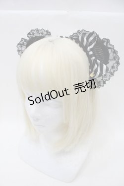 画像1: BABY,THE STARS SHINE BRIGHT / 薔薇咲く夜のHocus-Pocus黒ねこKC  黒ｘ白 S-25-11-03-057-BA-ZA-HR-ZS