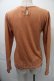 画像2: axes femme / フロントレース&レース襟カットソー  オレンジ S-25-11-03-019-AX-TO-HR-ZS (2)