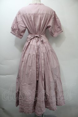 画像2: PINK HOUSE / ローンフリルワンピース  ラベンダー S-25-11-03-027-LO-OP-AS-ZS