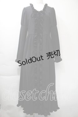 画像1: Moi-meme-Moitie / 貴婦人ロングワンピース 13号 黒 S-25-11-03-043-MO-OP-AS-ZS