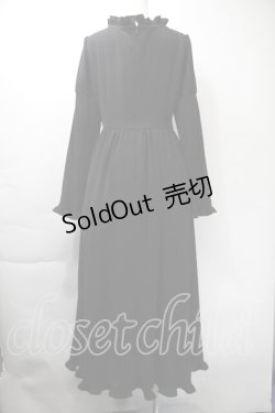 画像2: Moi-meme-Moitie / 貴婦人ロングワンピース 13号 黒 S-25-11-03-043-MO-OP-AS-ZS