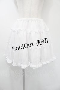 LOLITA / パニエ  白 S-25-11-03-045-LO-SK-AS-ZS