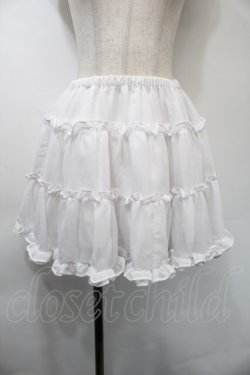 画像1: LOLITA / パニエ  白 S-25-11-03-045-LO-SK-AS-ZS
