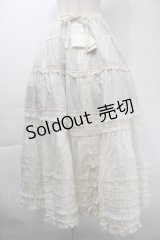PINK HOUSE / ローンフリルスカート  オフ S-25-11-03-046-LO-SK-AS-ZS