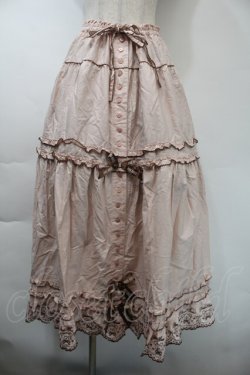 画像1: PINK HOUSE / オリジナルクマレーススカート  ピンク S-25-11-03-048-LO-SK-AS-ZS