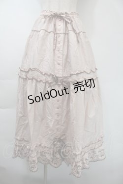 画像1: PINK HOUSE / オリジナルクマレーススカート  ピンク S-25-11-03-048-LO-SK-AS-ZS