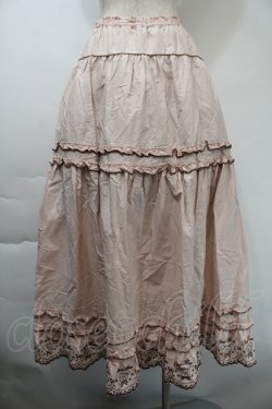 画像2: PINK HOUSE / オリジナルクマレーススカート  ピンク S-25-11-03-048-LO-SK-AS-ZS