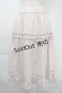 画像2: PINK HOUSE / オリジナルクマレーススカート  ピンク S-25-11-03-048-LO-SK-AS-ZS