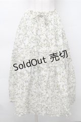 PINK HOUSE / White Cloverプリントスカート  オフ S-25-11-05-041-LO-SK-SZ-ZS