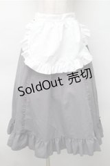 Cherirulu Chocola / MYフリルスカート+エプロン  グレー S-25-11-05-043-LO-SK-AS-ZS