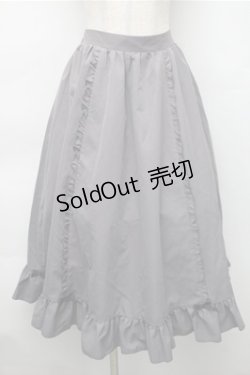 画像3: Cherirulu Chocola / MYフリルスカート+エプロン  グレー S-25-11-05-043-LO-SK-AS-ZS