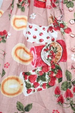 画像3: PINK HOUSE / スカーレットキャンドルプリントスカート  ピンク S-25-11-05-045-LO-SK-AS-ZS