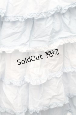 画像3: PINK HOUSE / グラデーションティアードスカート  ブルー S-25-11-05-052-LO-SK-AS-ZS