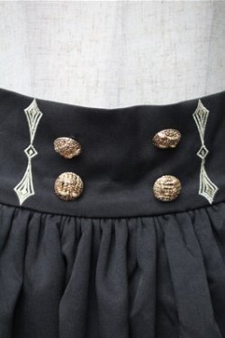 画像3: Silent Mars / 堕月の法則スカート  黒 S-25-11-05-056-LO-SK-AS-ZS