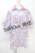 ACDC RAG / メンヘラチャンシャツ  パープル S-25-11-05-009-PU-TO-HR-ZS