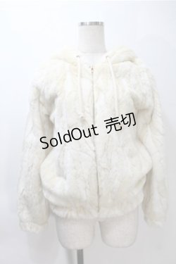 画像1: LOLITA / ファージャケット  オフ S-25-11-05-013-LO-CO-AS-ZS