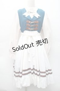 Favorite / Favorite×Code:Realize ルパンワンピース  白ｘブルー S-25-11-05-022-LO-JA-AS-ZS