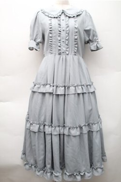 画像1: axes femme kawaii / ロマンティックフリルワンピース  ミント S-25-11-05-023-AX-OP-AS-ZS