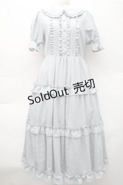 画像1: axes femme kawaii / ロマンティックフリルワンピース  ミント S-25-11-05-023-AX-OP-AS-ZS