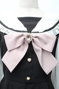 画像3: LIZ LISA / セーラーカラーセットアップ  黒ｘ白 S-25-11-05-033-LO-OP-HR-ZS