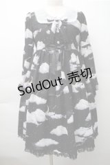 Angelic Pretty / Misty Skyワンピース  黒 S-25-11-05-036-AP-OP-HR-ZS