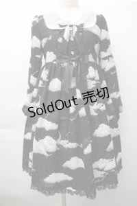 Angelic Pretty / Misty Skyワンピース  黒 S-25-11-05-036-AP-OP-HR-ZS