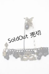 metamorphose / フィンガーブレスレット  ゴールドｘ黒 S-25-11-06-001-ME-AC-AS-ZS