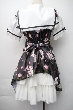 画像2: LIZ LISA / Salon de Fraise柄ワンピース  黒 S-25-11-06-043-LO-OP-HR-ZS