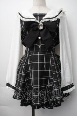 画像1: LIZ LISA / セーラーカラーセットアップ 0 黒 S-25-11-06-045-LO-OP-HR-ZS