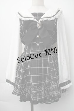 画像1: LIZ LISA / セーラーカラーセットアップ 0 黒 S-25-11-06-045-LO-OP-HR-ZS