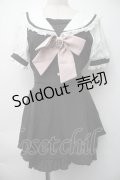 LIZ LISA / 半袖セーラーカラーセットアップ 0 黒 S-25-11-06-046-LO-OP-HR-ZS