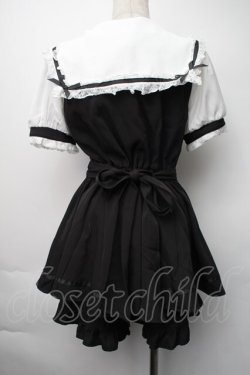 画像2: LIZ LISA / 半袖セーラーカラーセットアップ 0 黒 S-25-11-06-046-LO-OP-HR-ZS