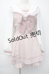 LIZ LISA / セーラーカラーセットアップ 0 ピンク S-25-11-06-047-LO-OP-HR-ZS