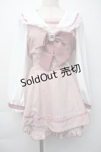LIZ LISA / セーラーカラーセットアップ 0 ピンク S-25-11-06-047-LO-OP-HR-ZS