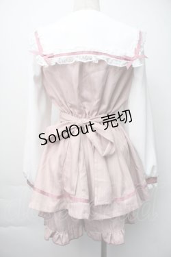 画像2: LIZ LISA / セーラーカラーセットアップ 0 ピンク S-25-11-06-047-LO-OP-HR-ZS