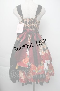 画像2: metamorphose / 百花繚乱〜まほろばの舞〜サイドプリーツジャンパースカート 1 黒 S-25-11-06-052-ME-OP-HR-ZS