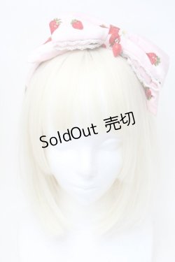 画像2: metamorphose / Strawberry harvestリボンカチューシャ  ピンク S-25-11-06-004-ME-AC-HR-ZS