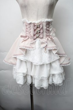 画像1: LIZ LISA / フロントカシュクールスカート 0 ピンク S-25-11-06-056-LO-SK-HR-ZS