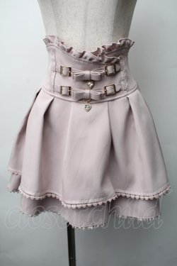 画像1: LIZ LISA / 2連リボンベルトスカパン 0 ピンク S-25-11-06-057-LO-PA-HR-ZS