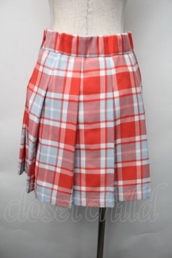 画像2: MILK / チェックスカート  赤 S-25-11-06-058-ML-SK-AS-ZS