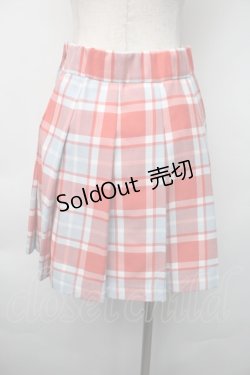 画像2: MILK / チェックスカート  赤 S-25-11-06-058-ML-SK-AS-ZS
