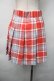 画像2: MILK / チェックスカート  赤 S-25-11-06-058-ML-SK-AS-ZS (2)