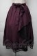 画像1: axes femme / マルチWAYフリルスカート  紫 S-25-11-06-059-AX-SK-HR-ZS (1)