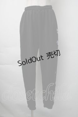 画像1: Candy Stripper / SUYA SUYA PANDA JERSEY パンツ  黒S-25-11-06-060-PU-CO-HR-ZT588