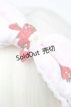 画像4: metamorphose / Strawberry harvestリボンカチューシャ  ピンク S-25-11-06-004-ME-AC-HR-ZS