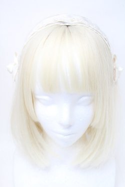 画像2: m petit by misako / AM*NIヘッドドレスA  オフ S-25-11-06-006-LO-AC-AS-ZS