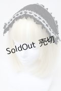 LOLITA / ヘッドドレス  黒 S-25-11-06-007-LO-ZA-AS-ZS