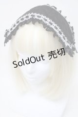 LOLITA / ヘッドドレス  黒 S-25-11-06-007-LO-ZA-AS-ZS