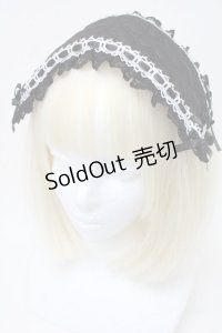 LOLITA / ヘッドドレス  黒 S-25-11-06-007-LO-ZA-AS-ZS
